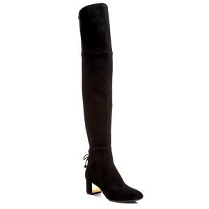 Tory Burch Women's Laila Suede Over-the-Knee Boots